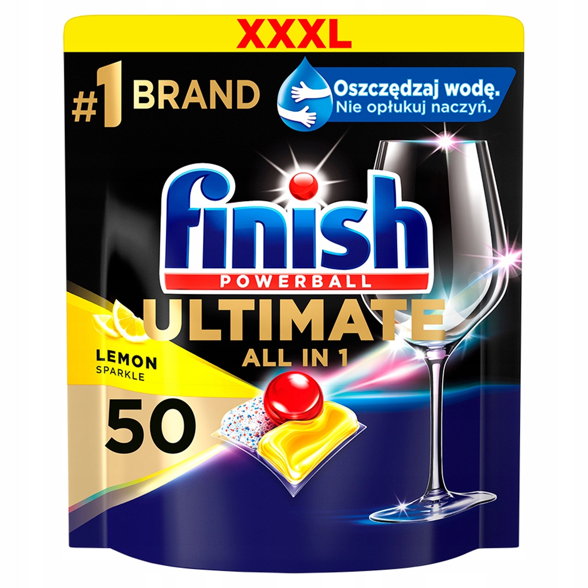 Finish Ultimate Lemon Tabletki do zmywarki zestaw 150 szt.