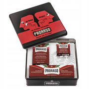 Proraso Red Vintage - zestaw do golenia dla mężczyzn, krem przed i po goleniu