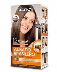 Kativa Alisado Brasilian Zestaw do prostowania włosów 225 ml