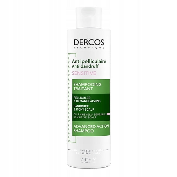 Vichy Dercos Szampon Przeciwłupieżowy do Skóry Wrażliwej 200 ml
