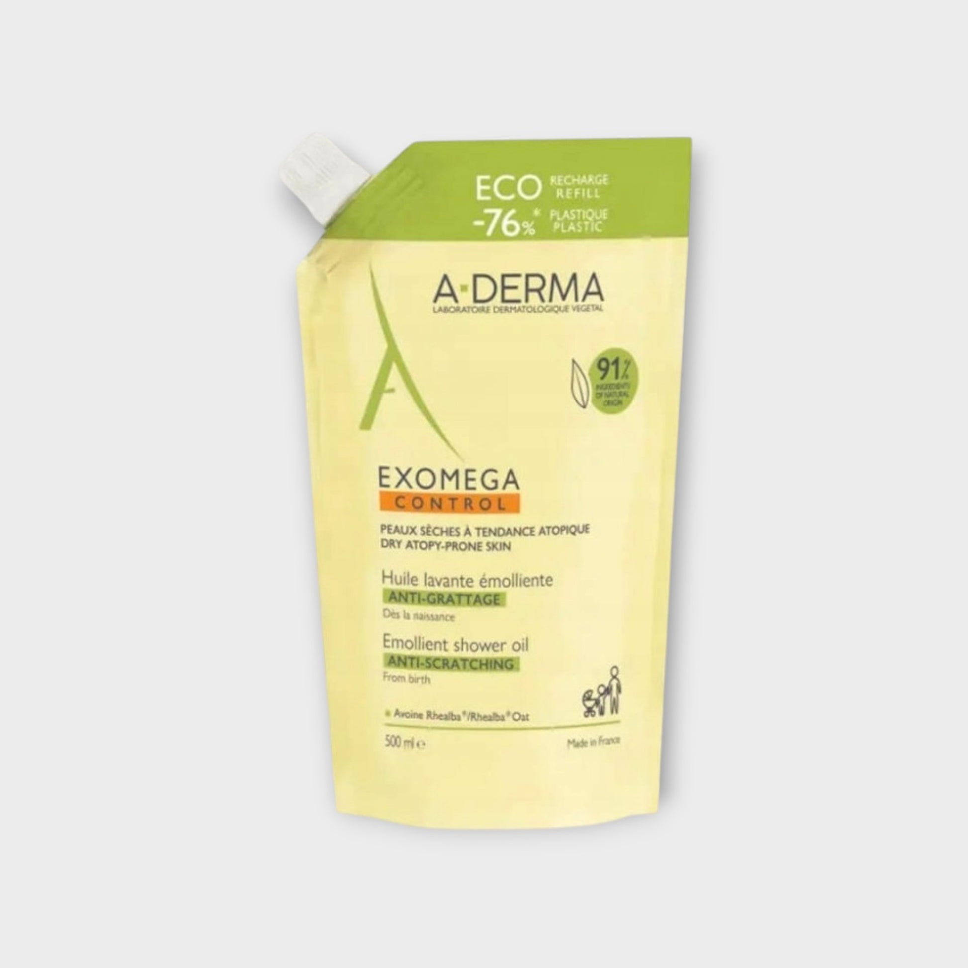 Olejek emolientowy do mycia A-Derma Exomega Control Refill 500 ml