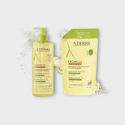 A-DERMA Exomega Control olejek pod prysznic 500 ml zestaw z refill