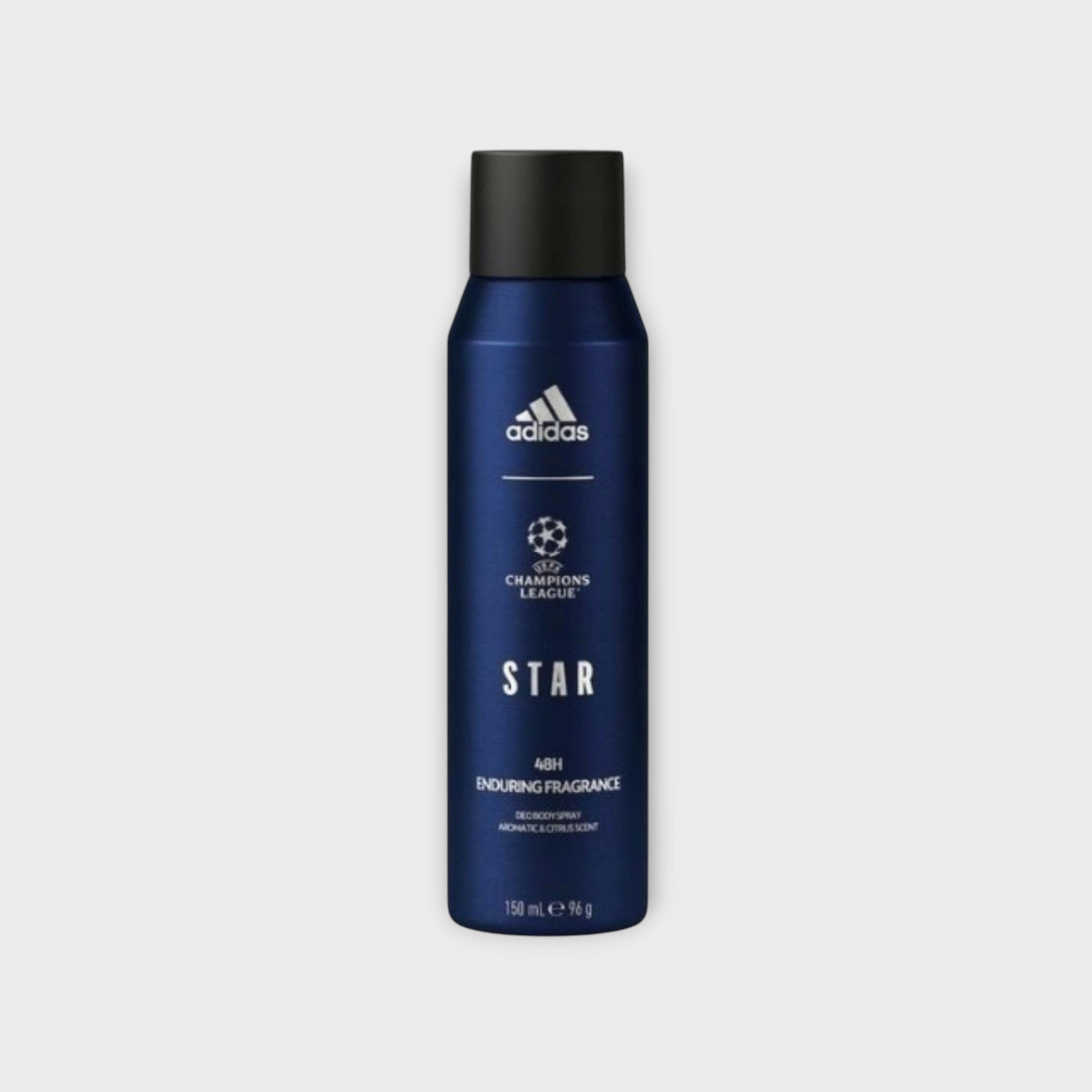 Dezodorant Adidas UEFA Star 150ml, spray, dla mężczyzn