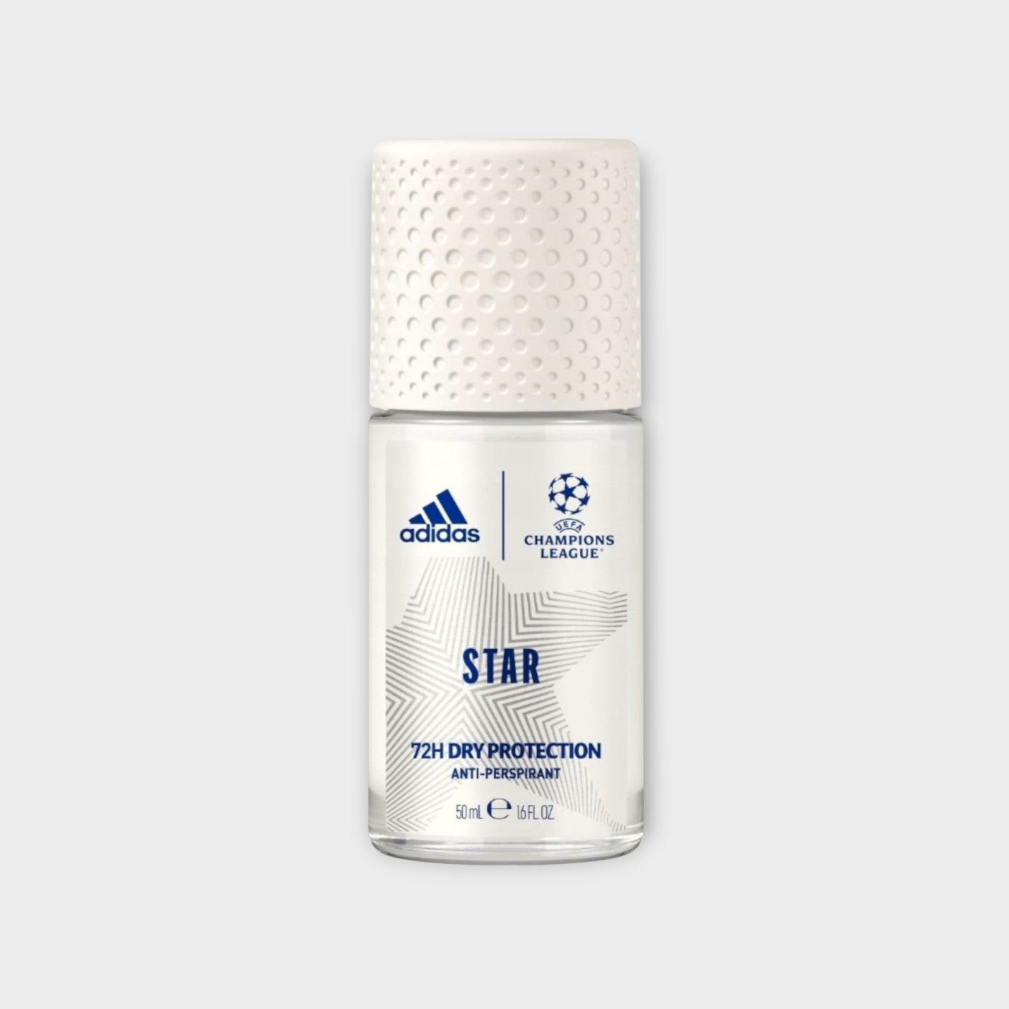 Dezodorant Adidas UEFA Star 50ml, roll-on, skuteczna ochrona