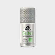 Adidas 6 w 1 50 ml, antyperspirant 6 w 1 dla mężczyzn