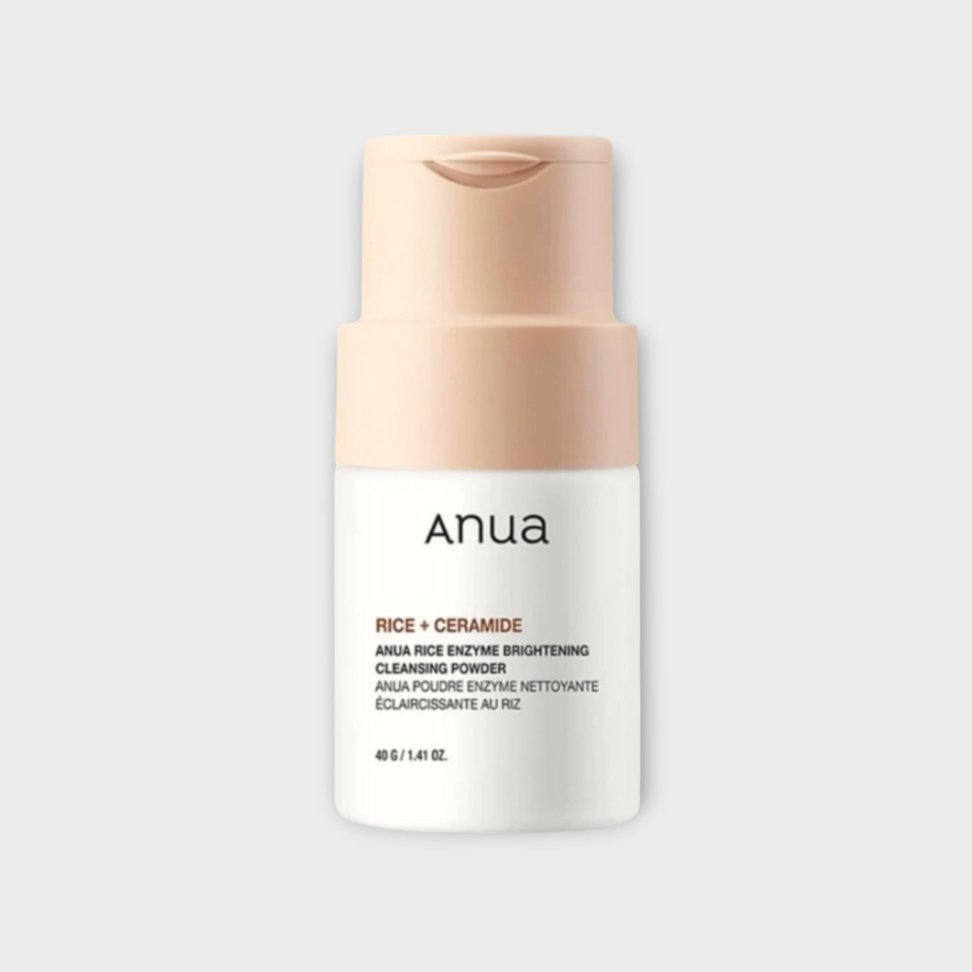 Anua Rice + Ceramide Brightening Puder Enzymatyczny Do Twarzy - Rozjaśnianie i Nawilżenie Skóry