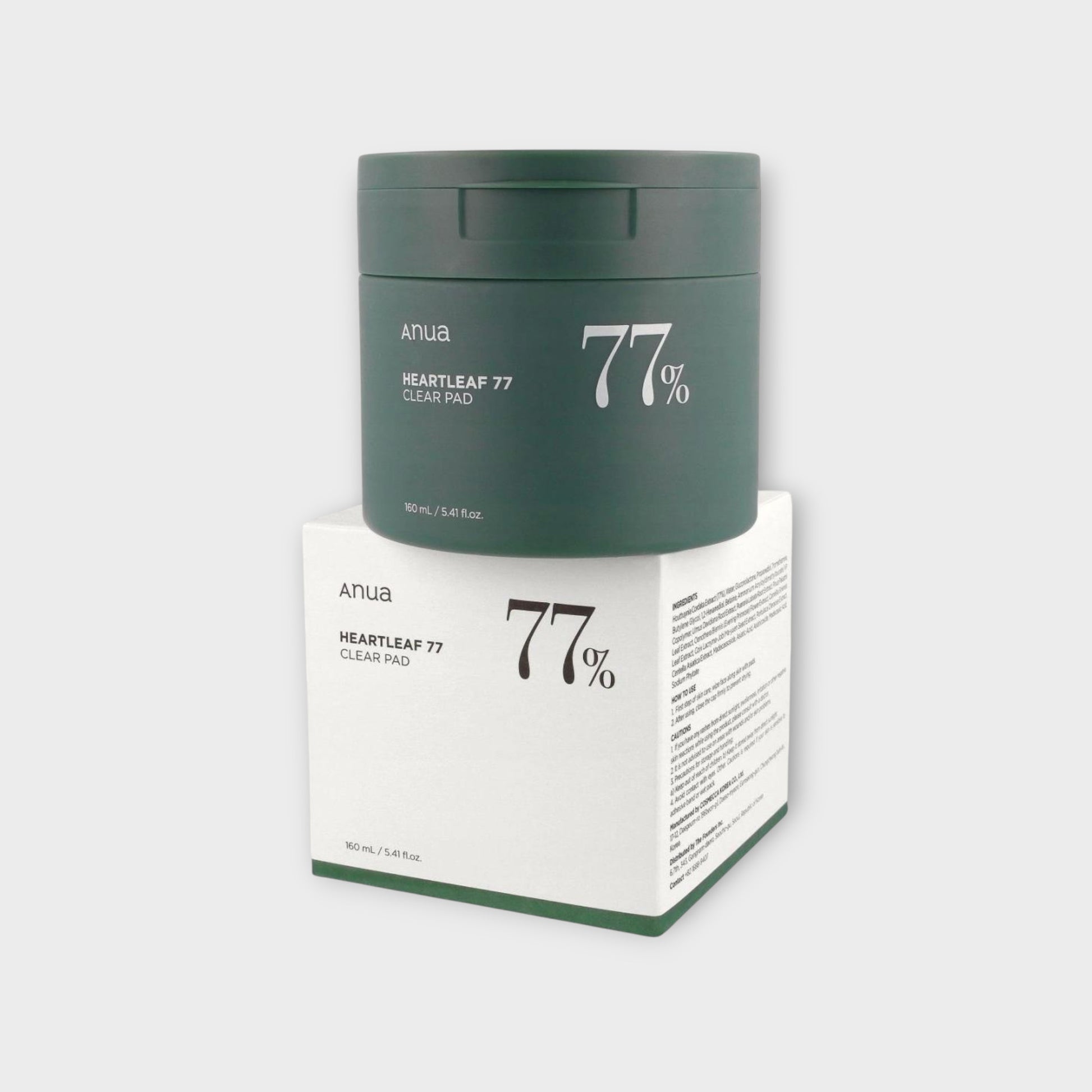 Anua Heartleaf 77% Toner Pad 70 pcs - do skóry wrażliwej