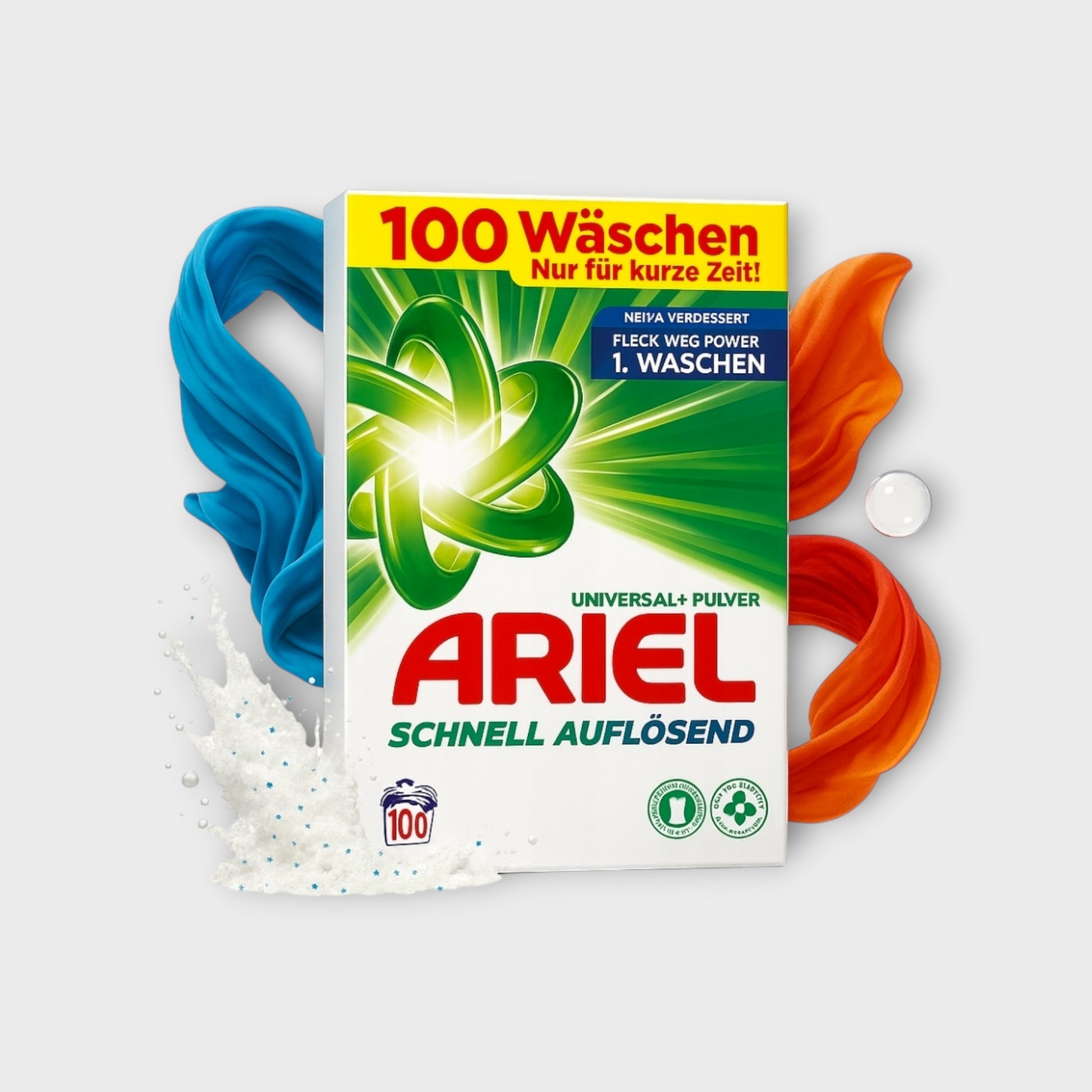 Ariel Universal niemiecki proszek do prania białego i jasnych 6 kg