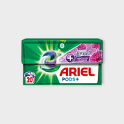 Ariel All-In-1 PODS Plus Amethyst Flower Box 20 Sztuk - Kapsułki Do Prania Tkanin