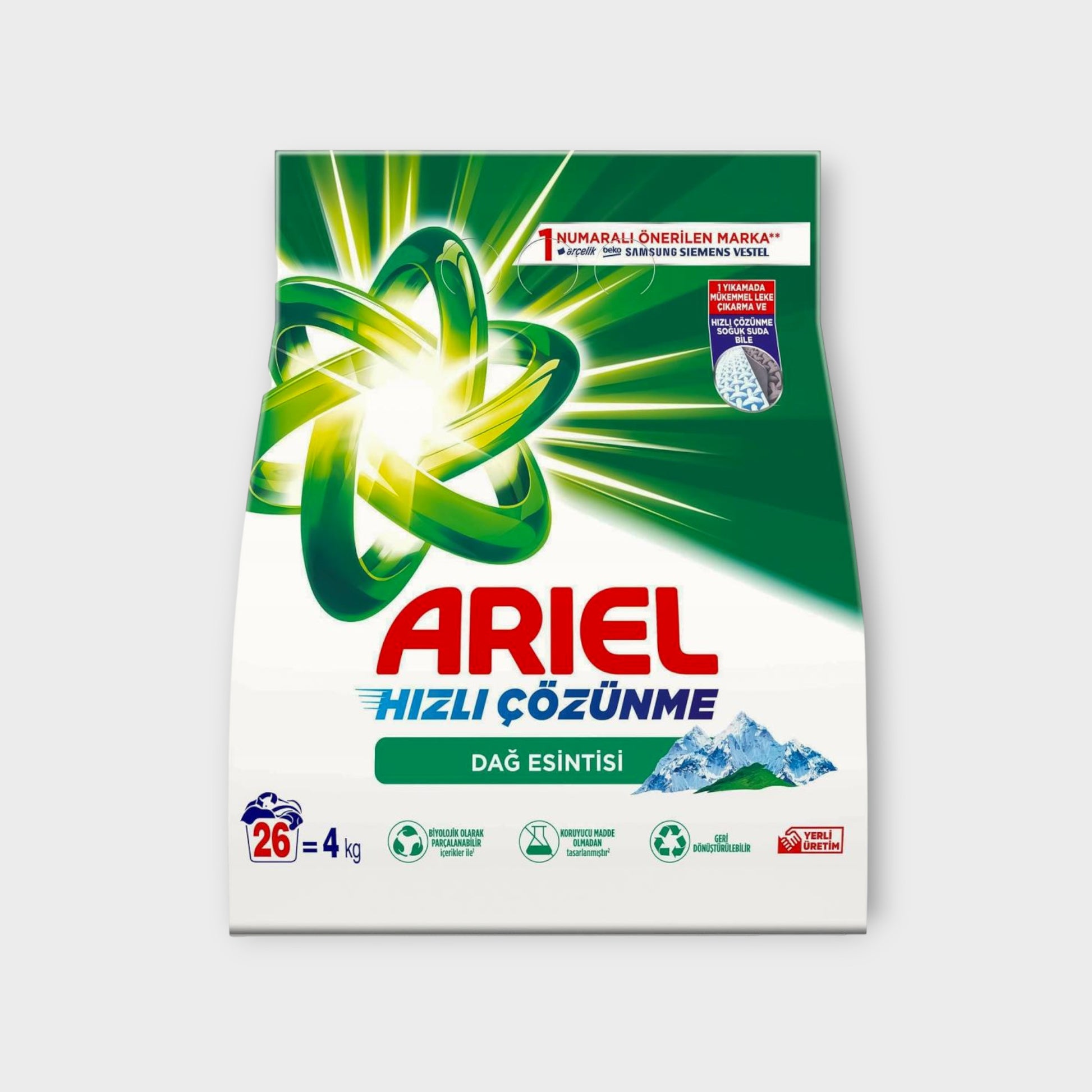 Proszek Ariel do prania białych tkanin, 4 kg