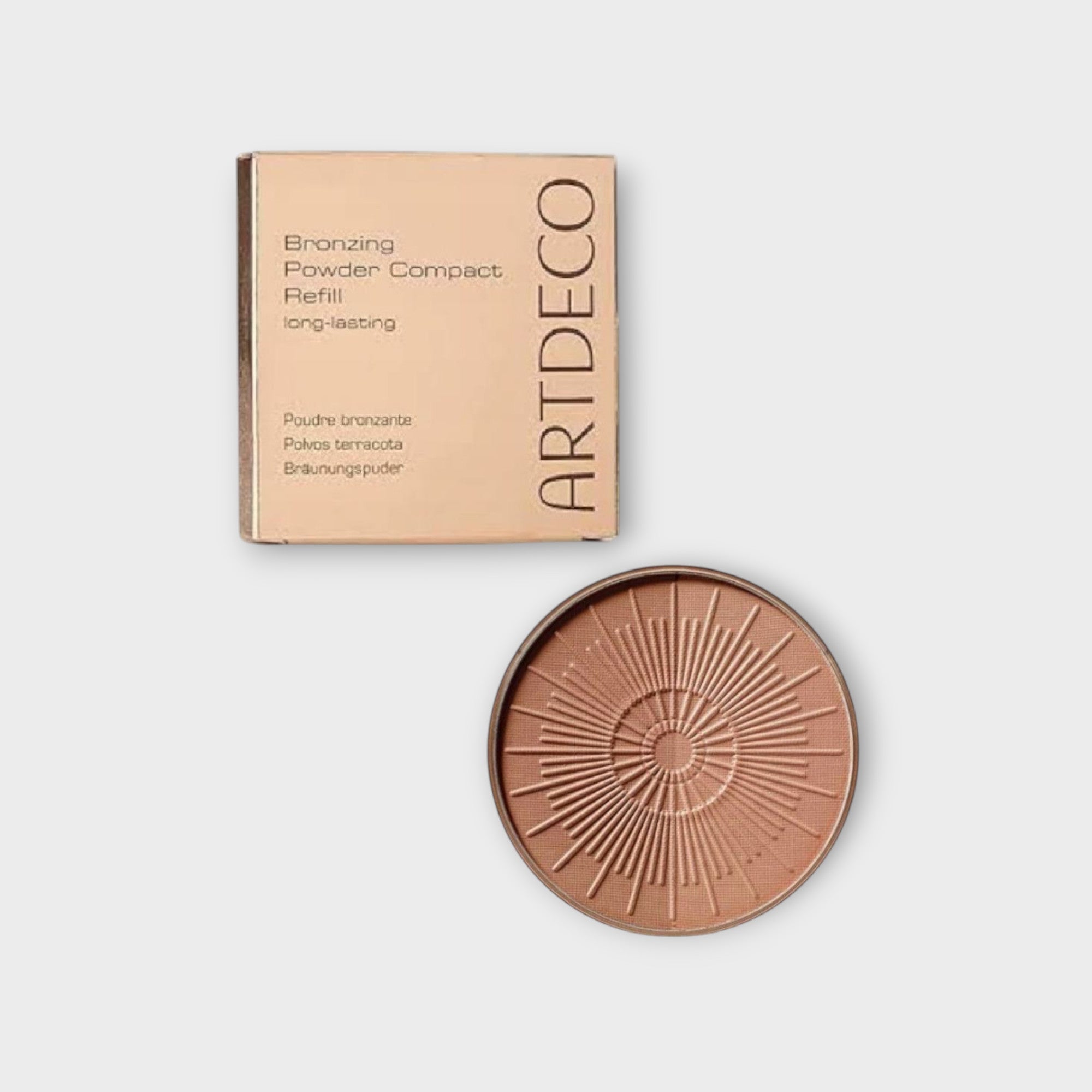 Puder brązujący Artdeco Terracotta 30, 10g - naturalny, zdrowy wygląd opalenizny