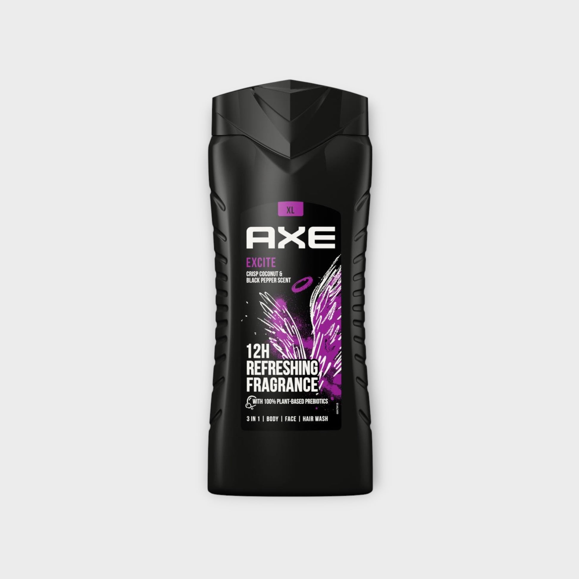 Axe Excite Żel Pod Prysznic 3w1 - Żel do mycia ciała, twarzy i włosów, 400 ml