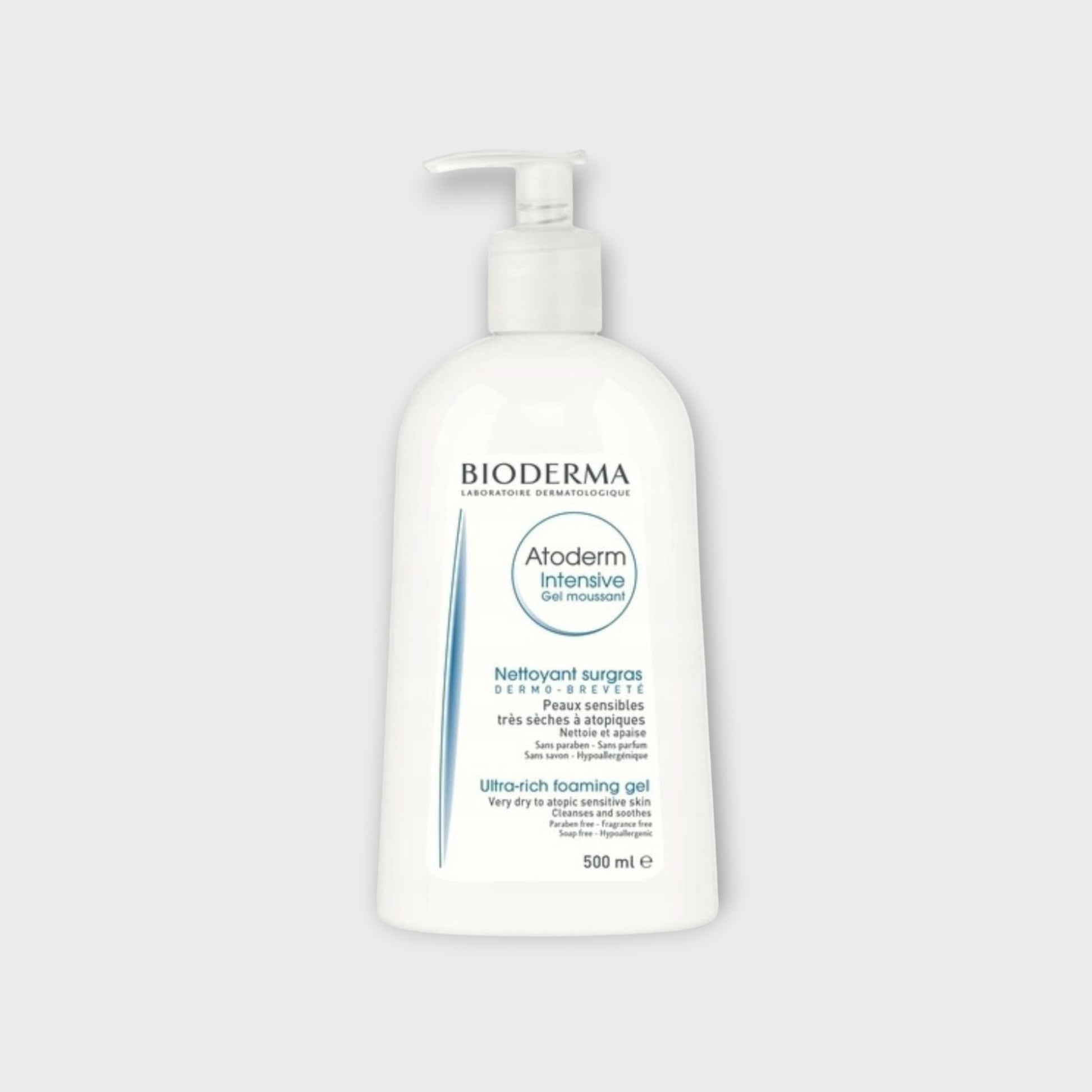 bioderma atoderm intensive gel, żel do mycia skóry suchej