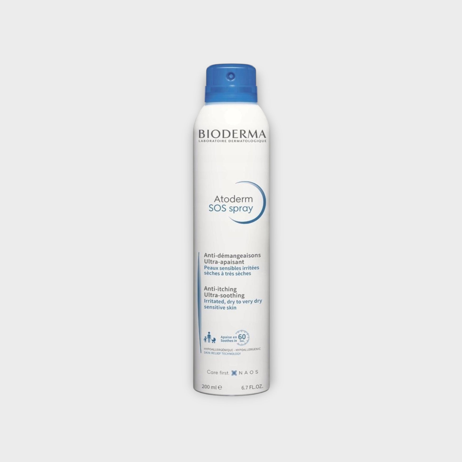 Bioderma Atoderm SOS Spray 200 ml - nawilżający spray do skóry wrażliwej