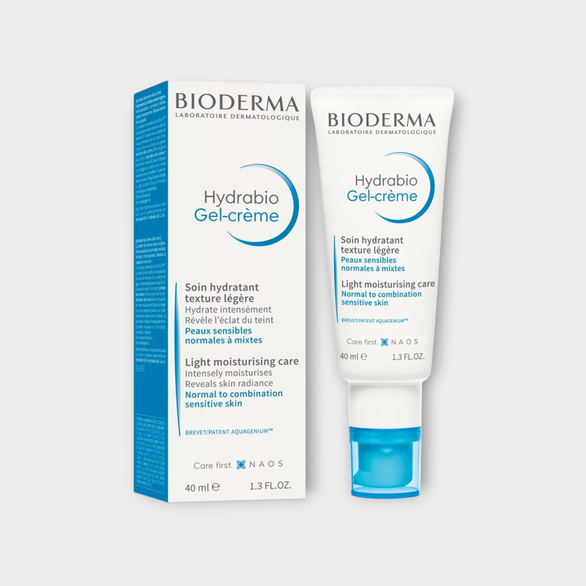 Bioderma Hydrabio Gel-Creme, 40 ml, nawilżający krem-żel do twarzy
