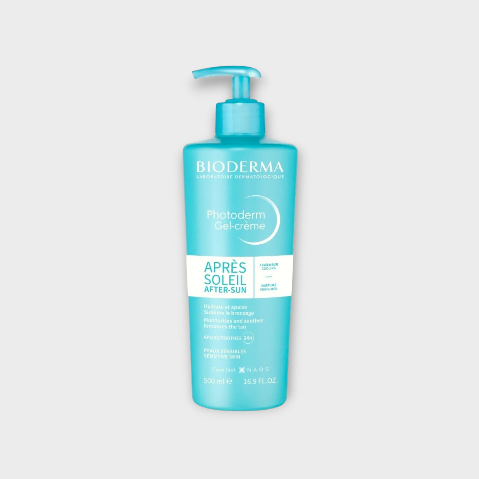 Bioderma Photoderm 500ml, żel krem po opalaniu, łagodzenie skóry