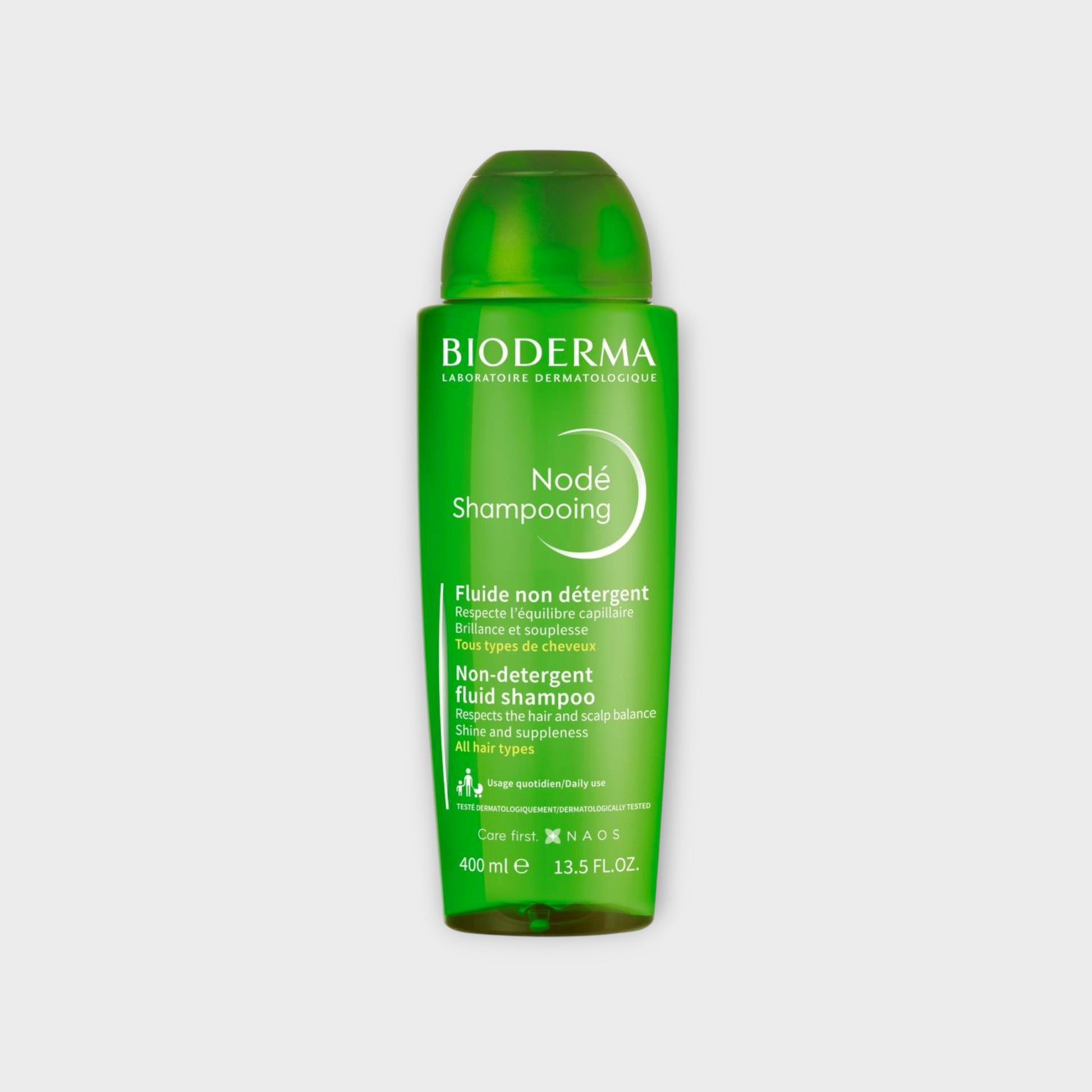 Bioderma Nodé Fluide Szampon, delikatny do codziennego stosowania, 400 ml
