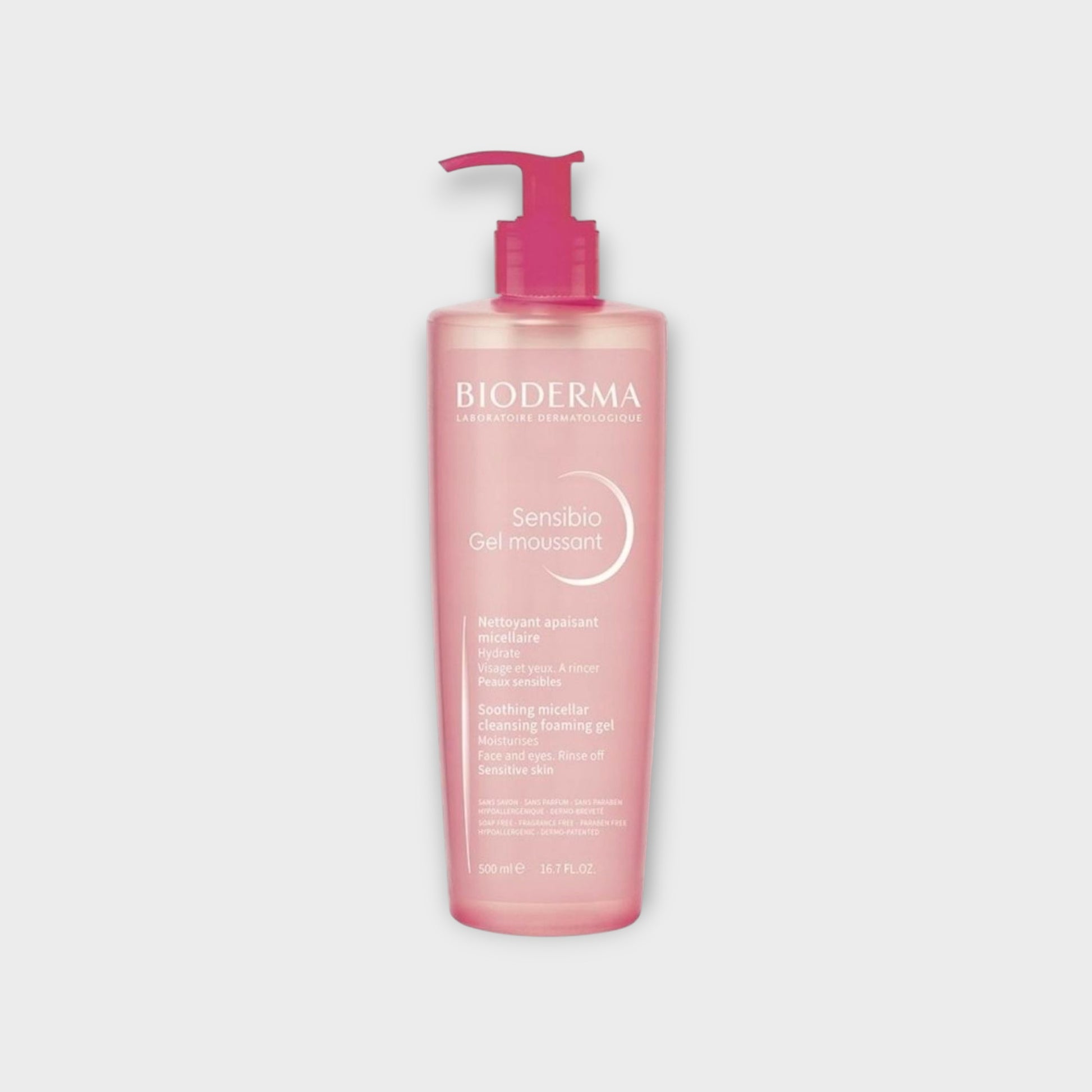 bioderma sensibio gel moussant łagodzący żel micelarny do twarzy 500 ml