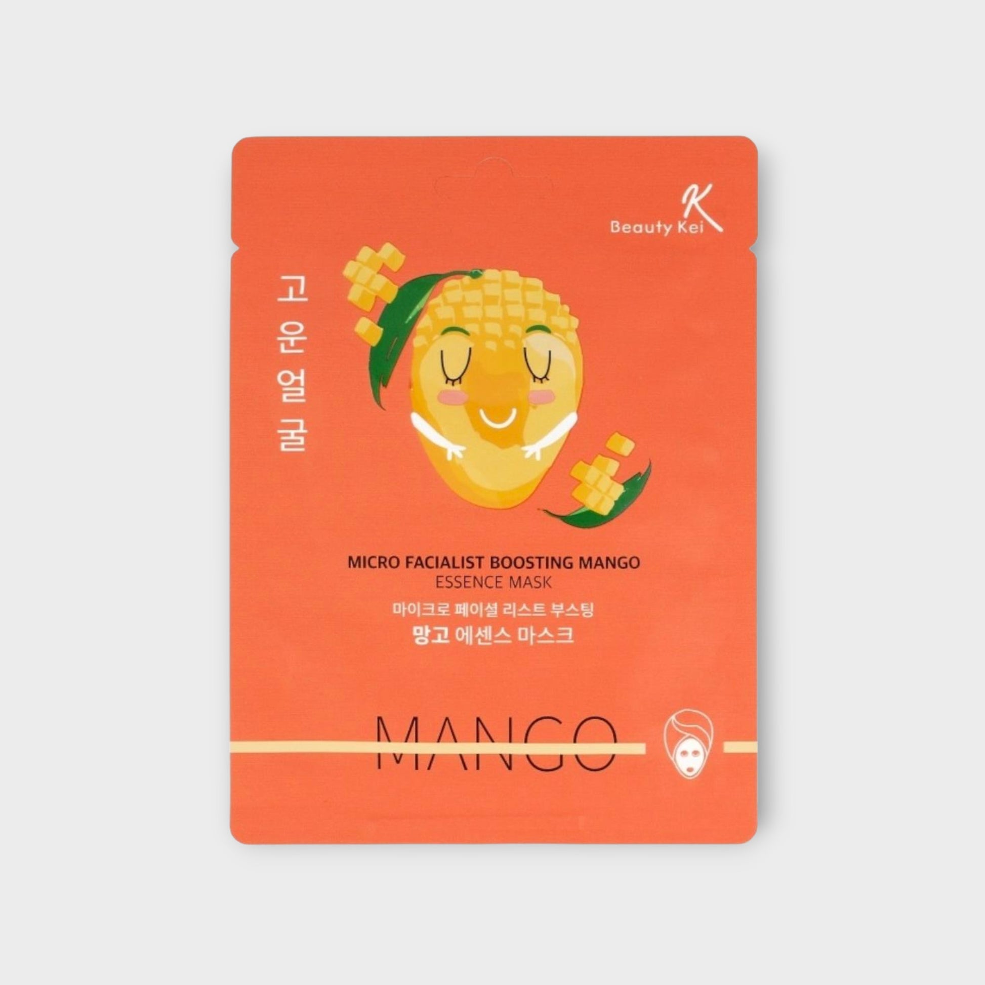 maski w płachcie Beauty Kei, nawilżenie skóry, mango w pielęgnacji
