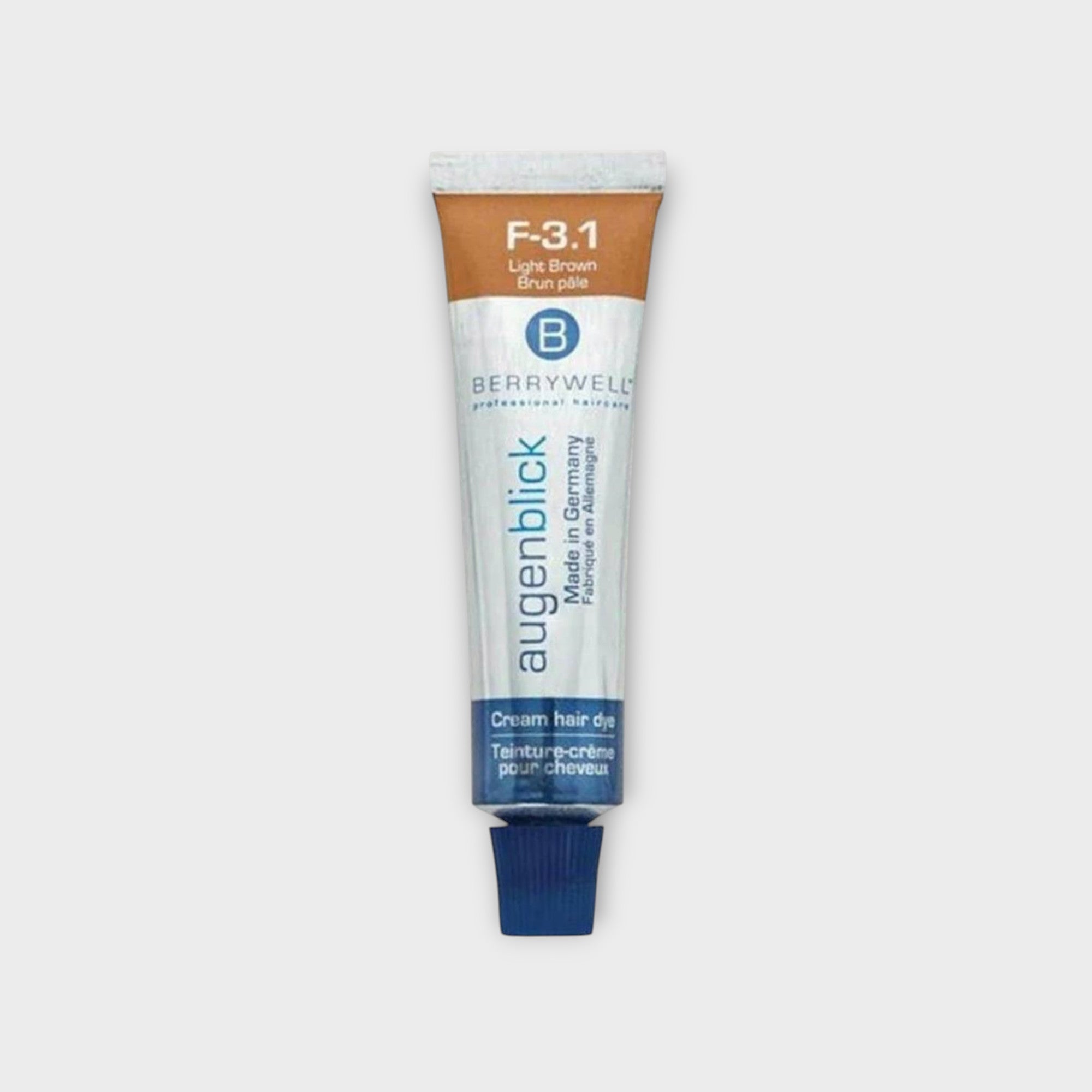 Jasny brąz farba do koloryzacji rzęs i brwi, idealny dla delikatniejszych odcieni