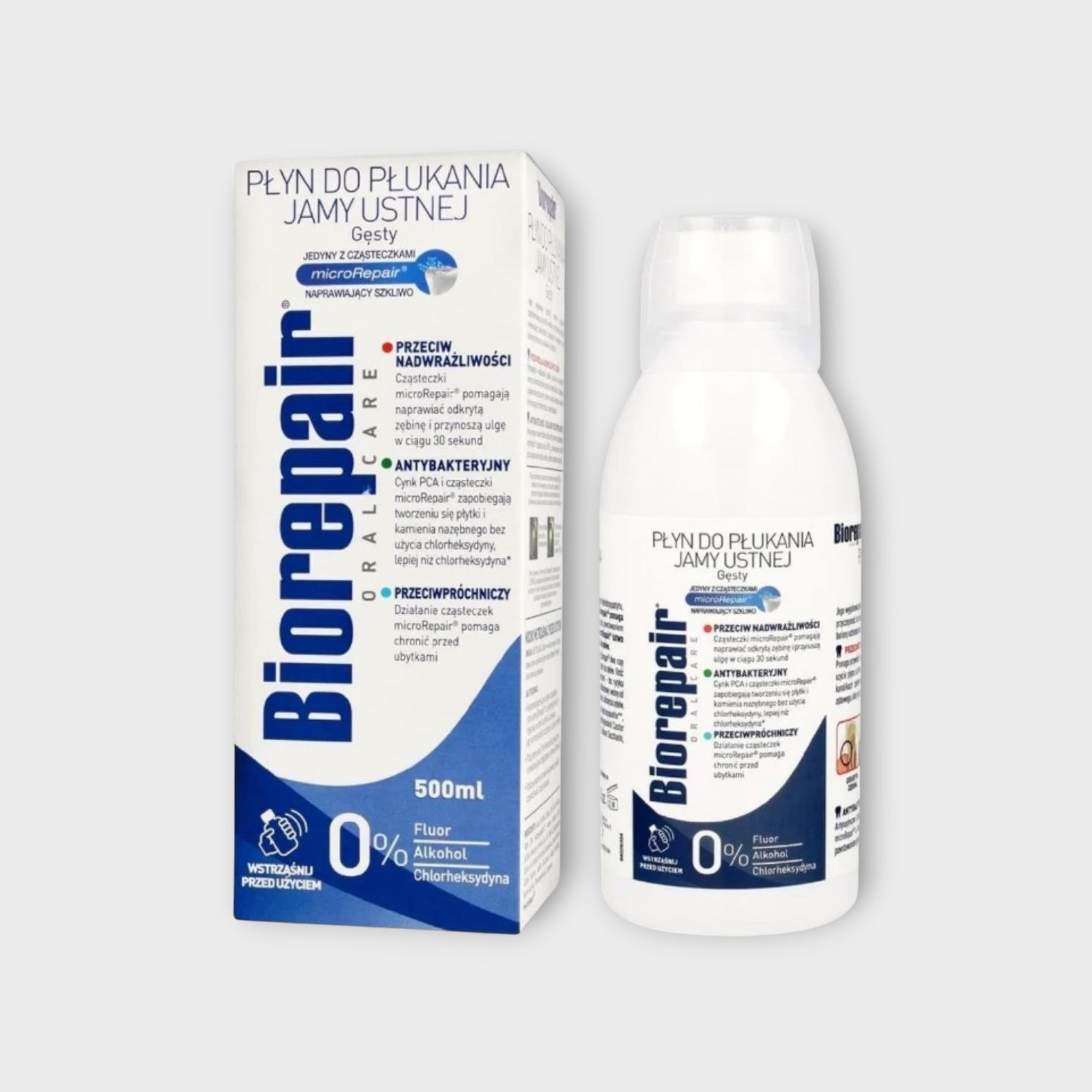 bioRepair mouthwash płyn do płukania jamy ustnej 500 ml