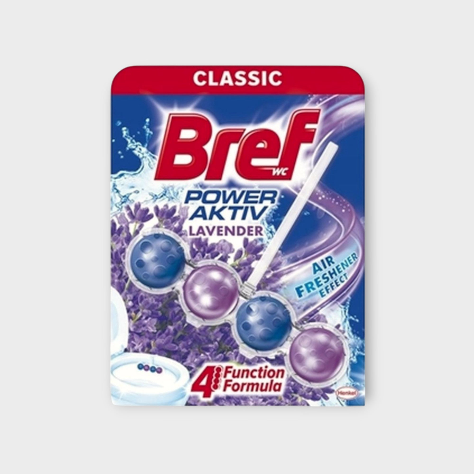 Bref Power Activ Lavender 50g - kulki do WC, odświeżający zapach