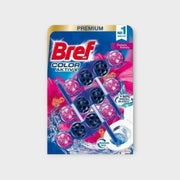 Bref Color Activ Fresh Flowers 3x50g - zapach kwiatów, odświeżenie toalety