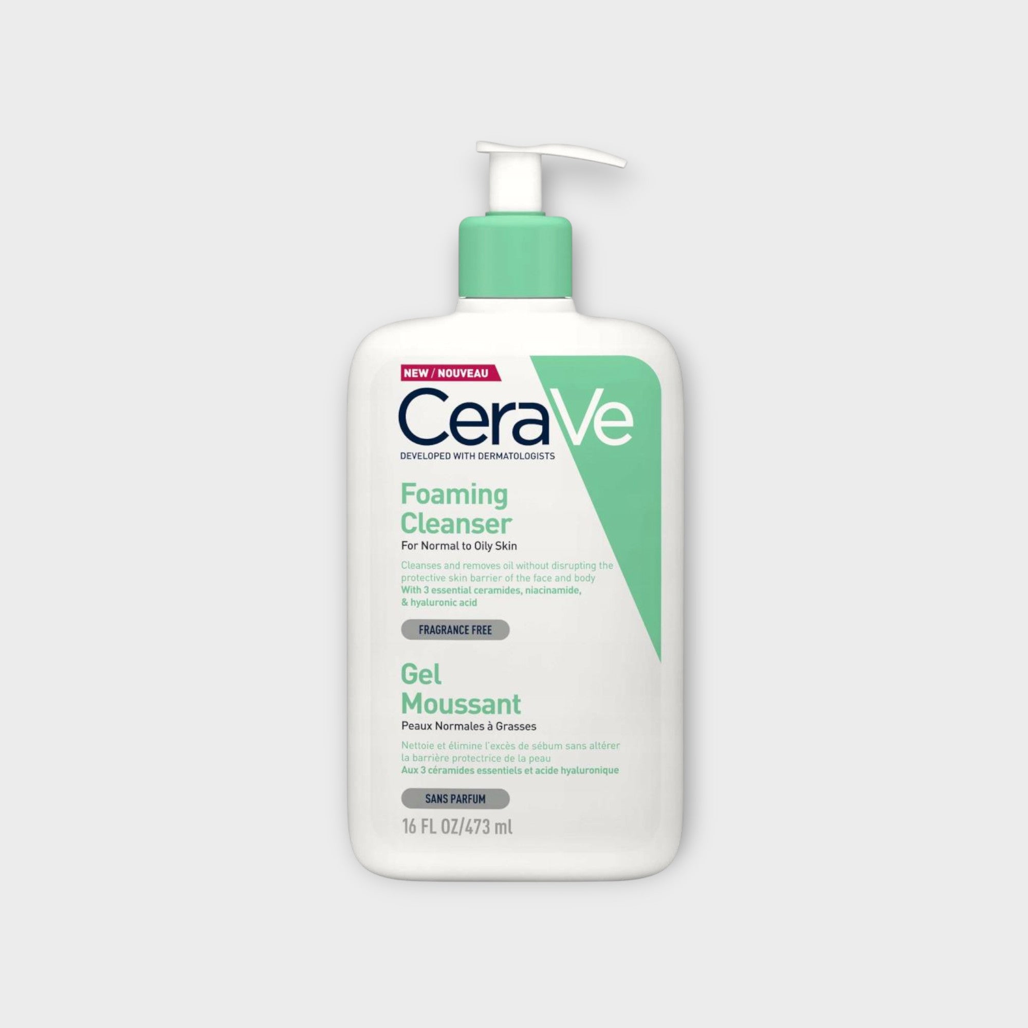 oczyszczający żel do mycia cera ve 473 ml, nawilżenie skóry normalnej