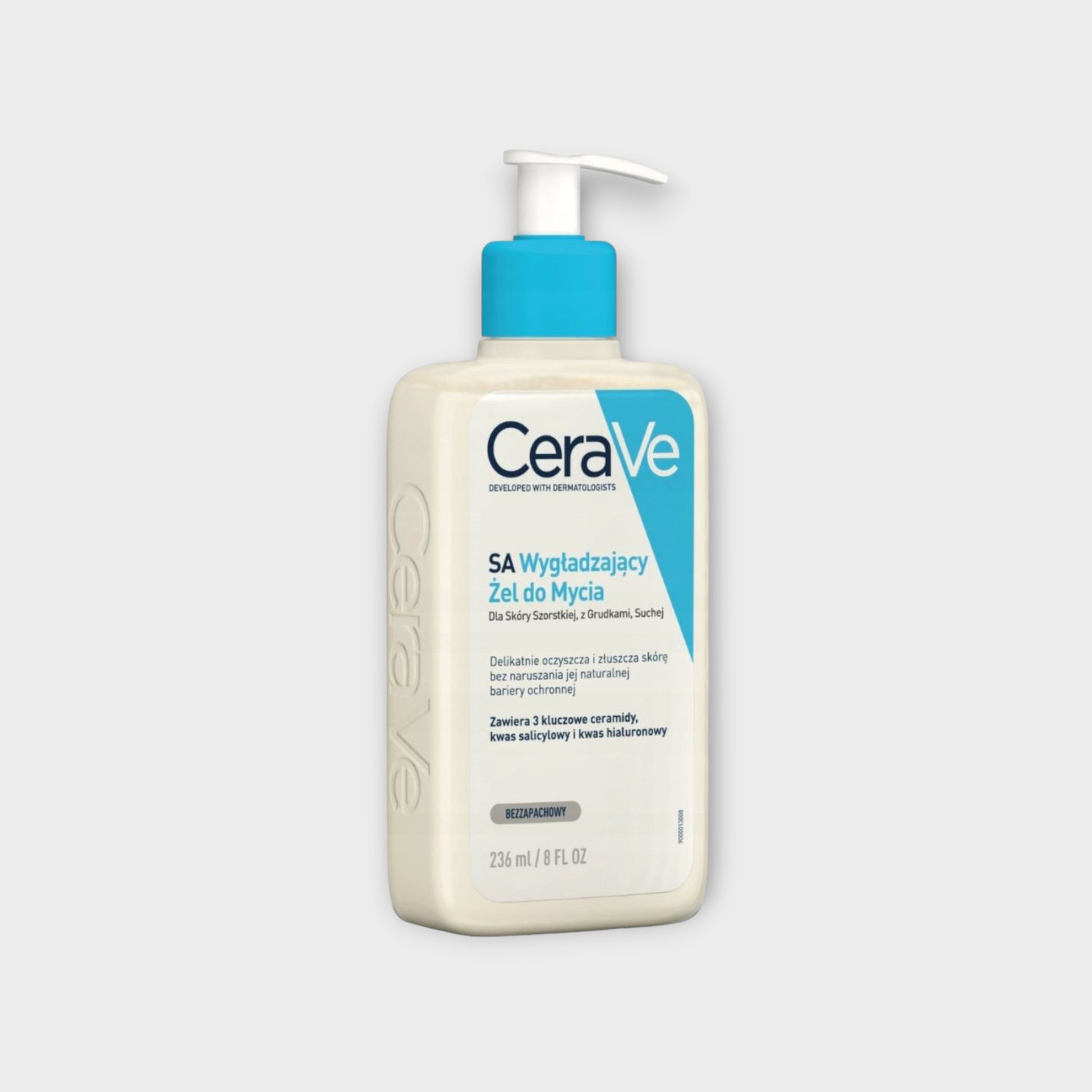 CeraVe Wygładzający Żel Do Mycia Dla Skóry Szorstkiej I Suchej 236 ml