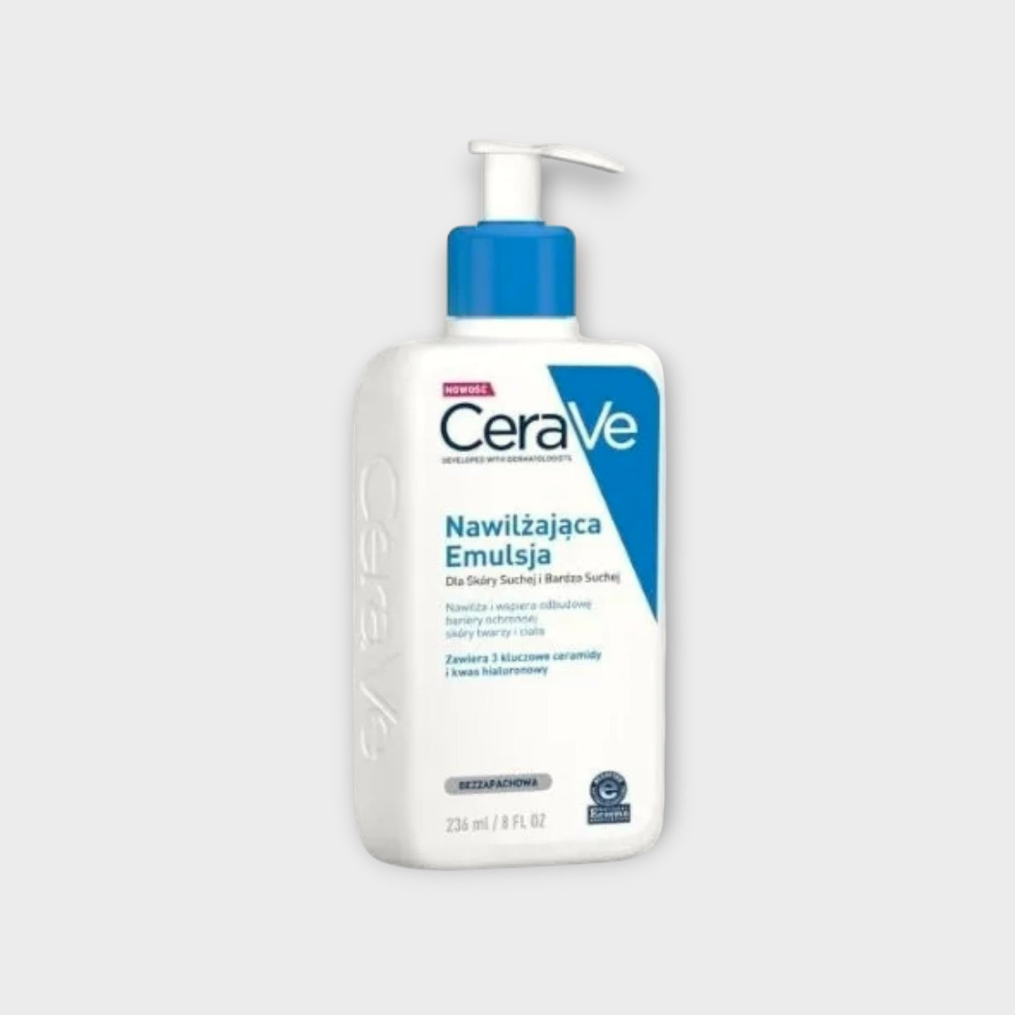 CeraVe emulsja nawilżająca, 473 ml - do suchej skóry twarzy i ciała