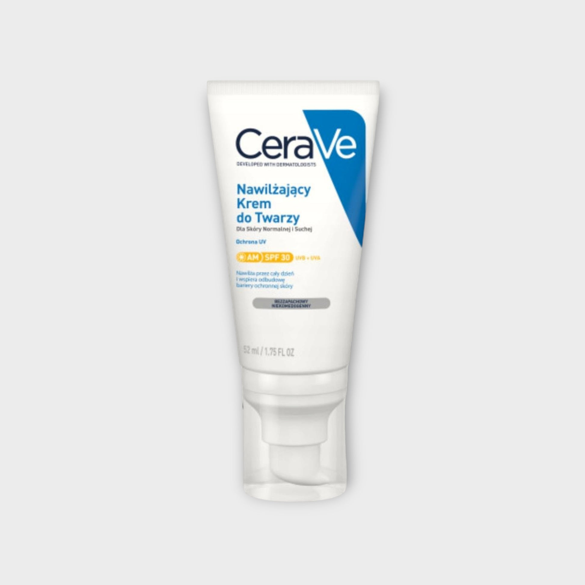 CeraVe 52 ml Krem Nawilżający do Twarzy z SPF 30 - z filtrem przeciwsłonecznym