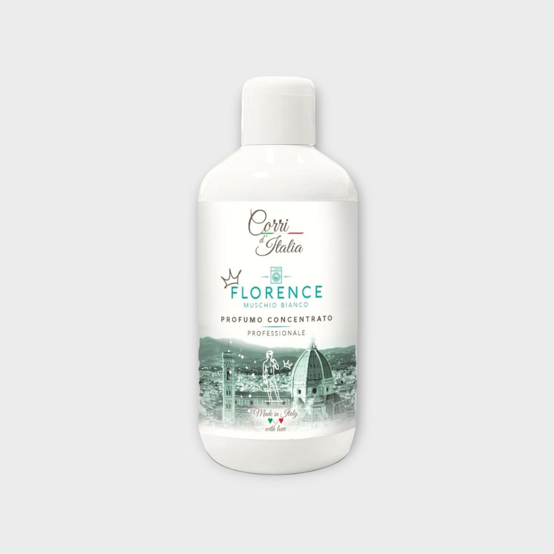 Corri d'Italia perfumy do prania 250 ml Florence Muschio Bianco, subtelny zapach do tkanin