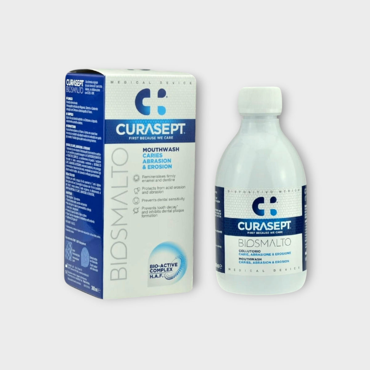 Curasept Biosmalto Protection 300 ml - pasta ochronna do zębów wrażliwych