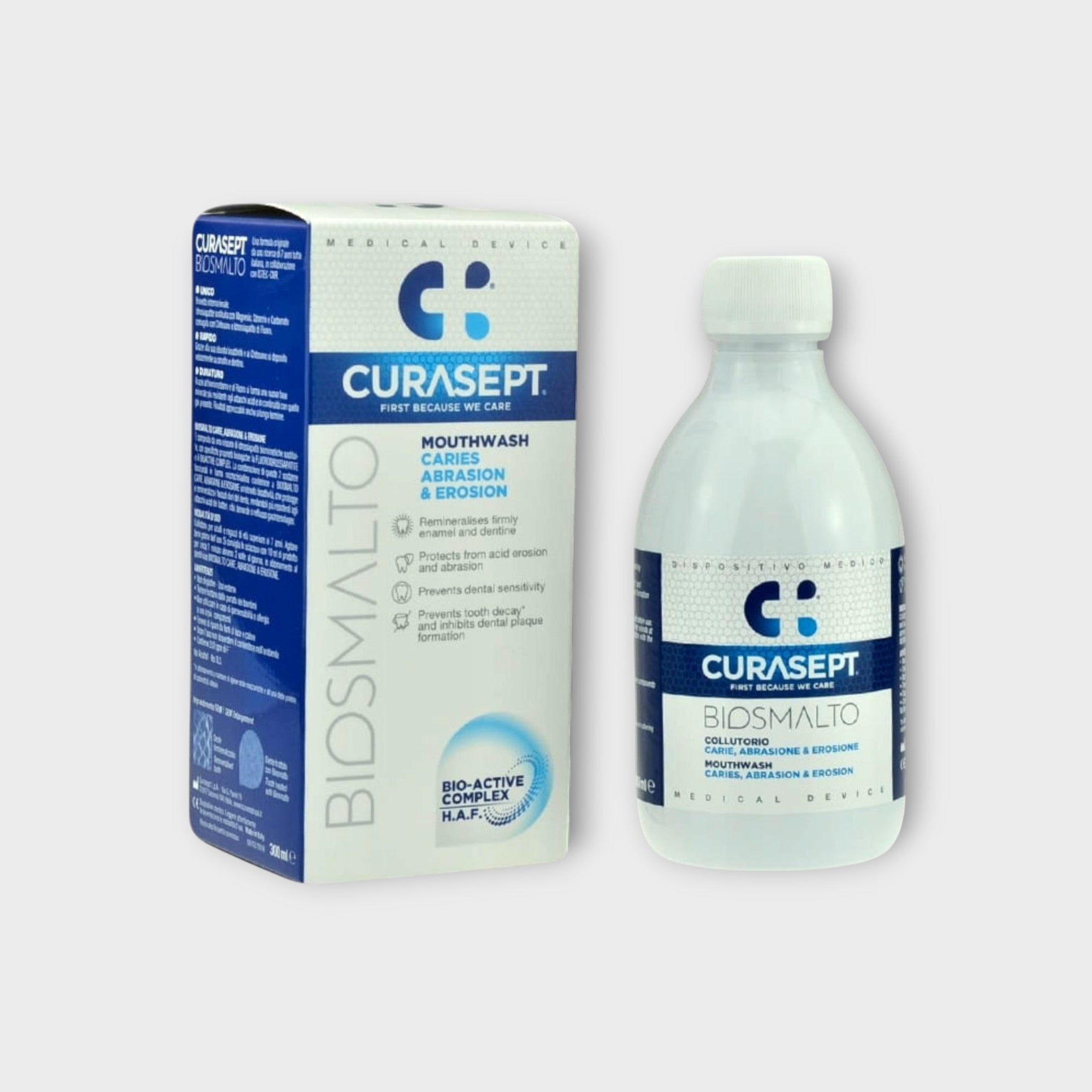 Curasept Biosmalto Protection 300 ml - pasta ochronna do zębów wrażliwych