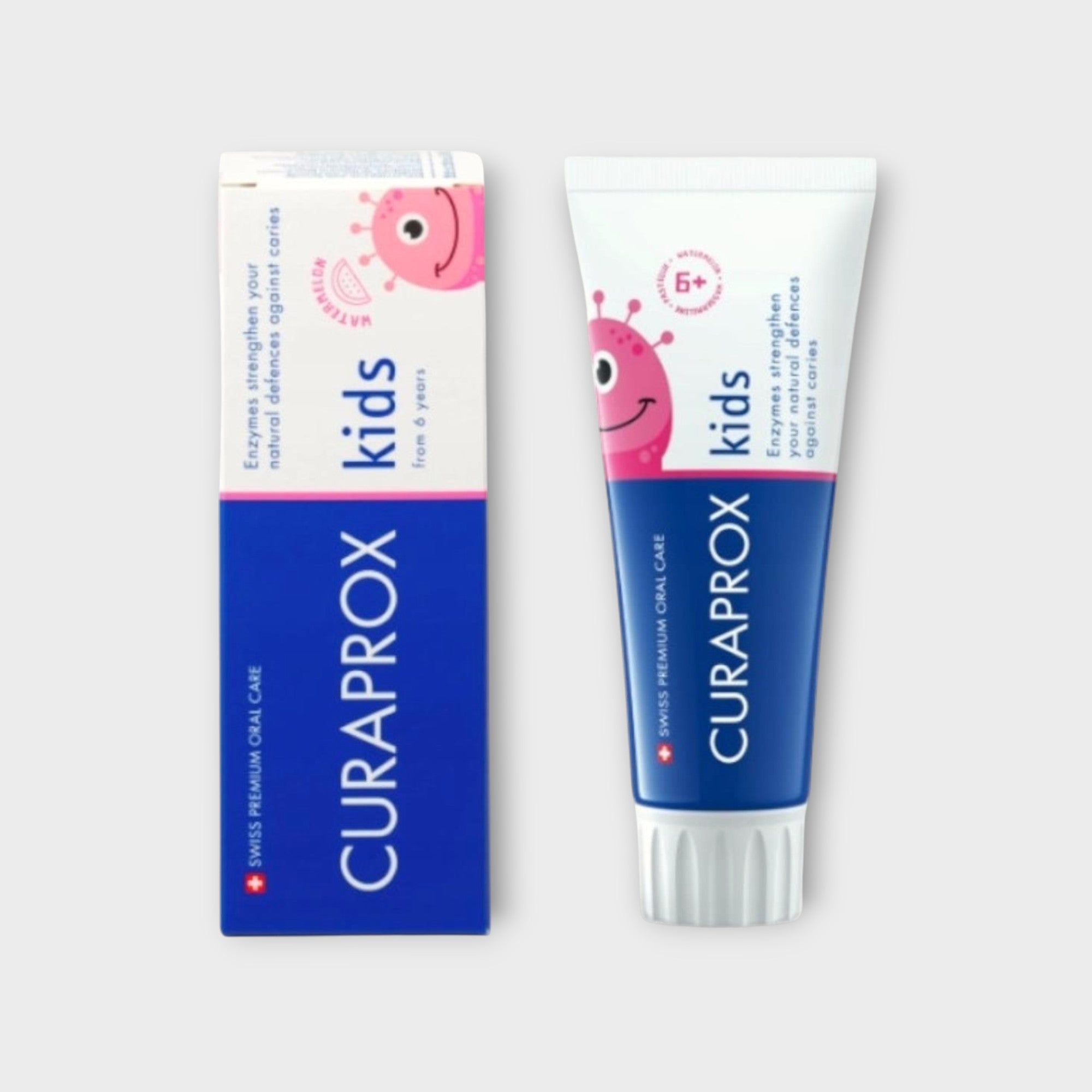 Curaprox Kids Pasta Arbuzowa 1450 ppm 60 ml, Pasta z Fluorem dla Dzieci