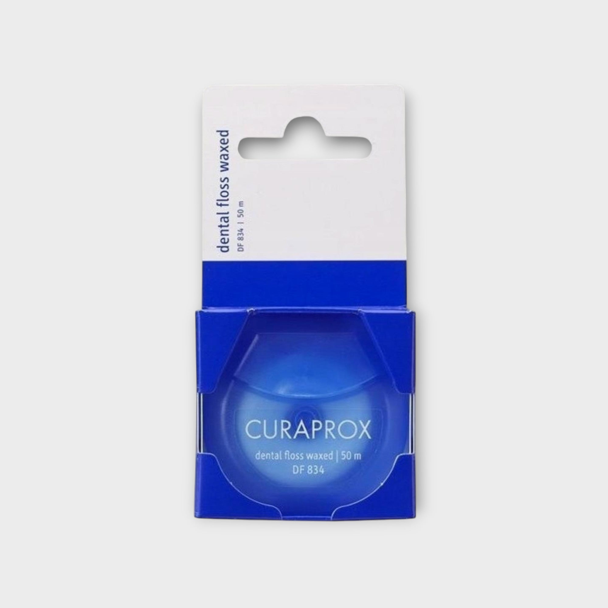 Curaprox DF 834 Dental Floss Waxed 5m - woskowana nić do codziennej higieny jamy ustnej
