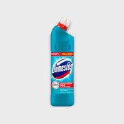 Domestos Płyn do Czyszczenia WC Morski 750 ml, skuteczne usuwanie brudu i bakterii, intensywnie odświeżający zapach.