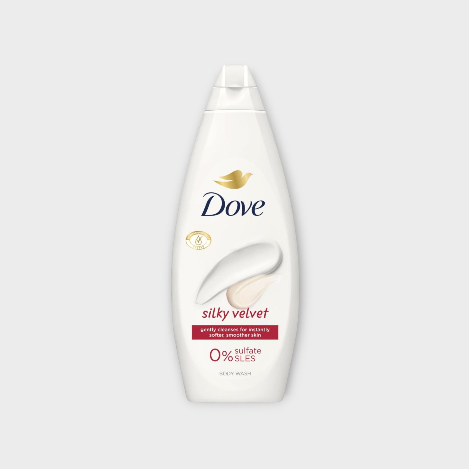 Dove Silky Velvet Żel Pod Prysznic 720 ml, Żel Odżywczy do Ciała