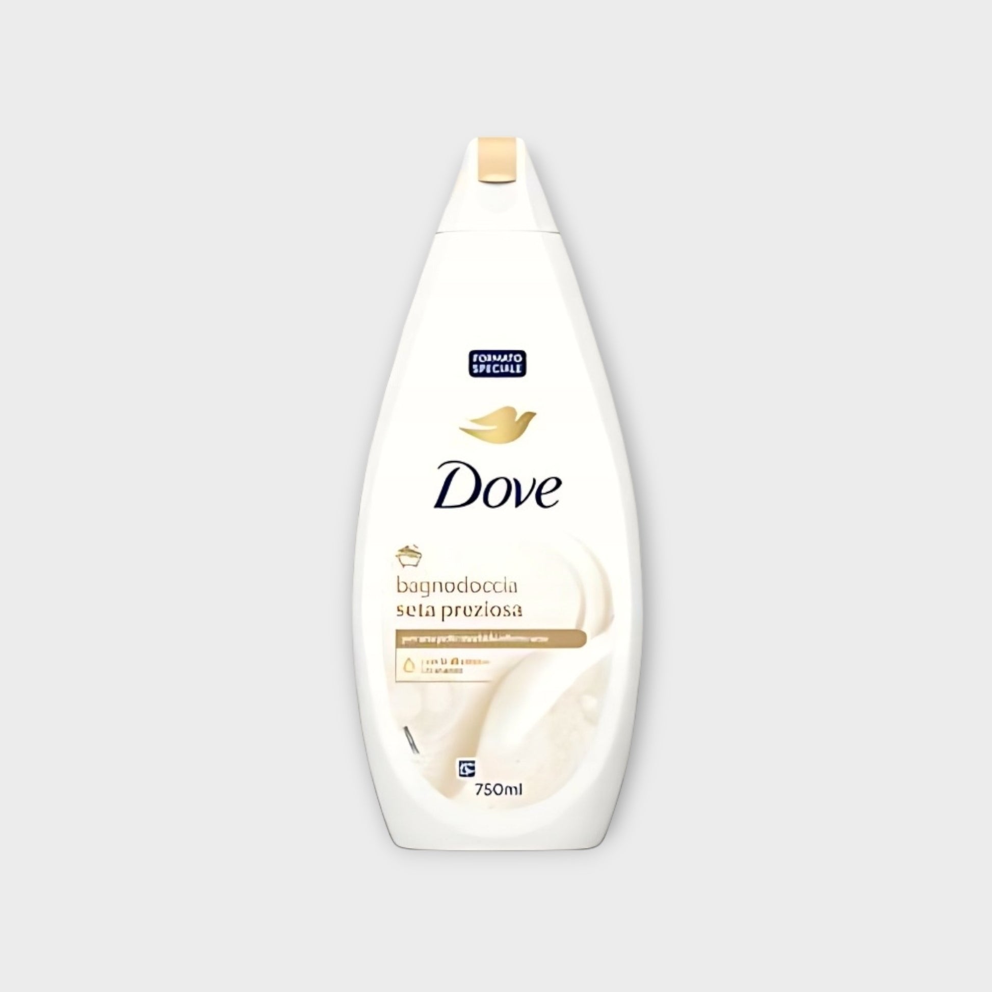 Zestaw 2x Dove Silk Jedwab płyn do kąpieli i pod prysznic 750 ml