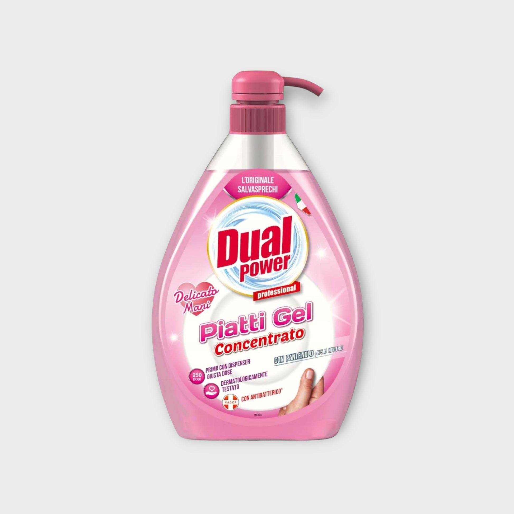 Płyn do naczyń Dual Power 1l - delikatne dłonie