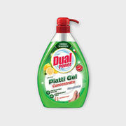 Dual Power Płyn do Mycia Naczyń 1000 ml Cytryna - wydajny płyn do naczyń z pompką