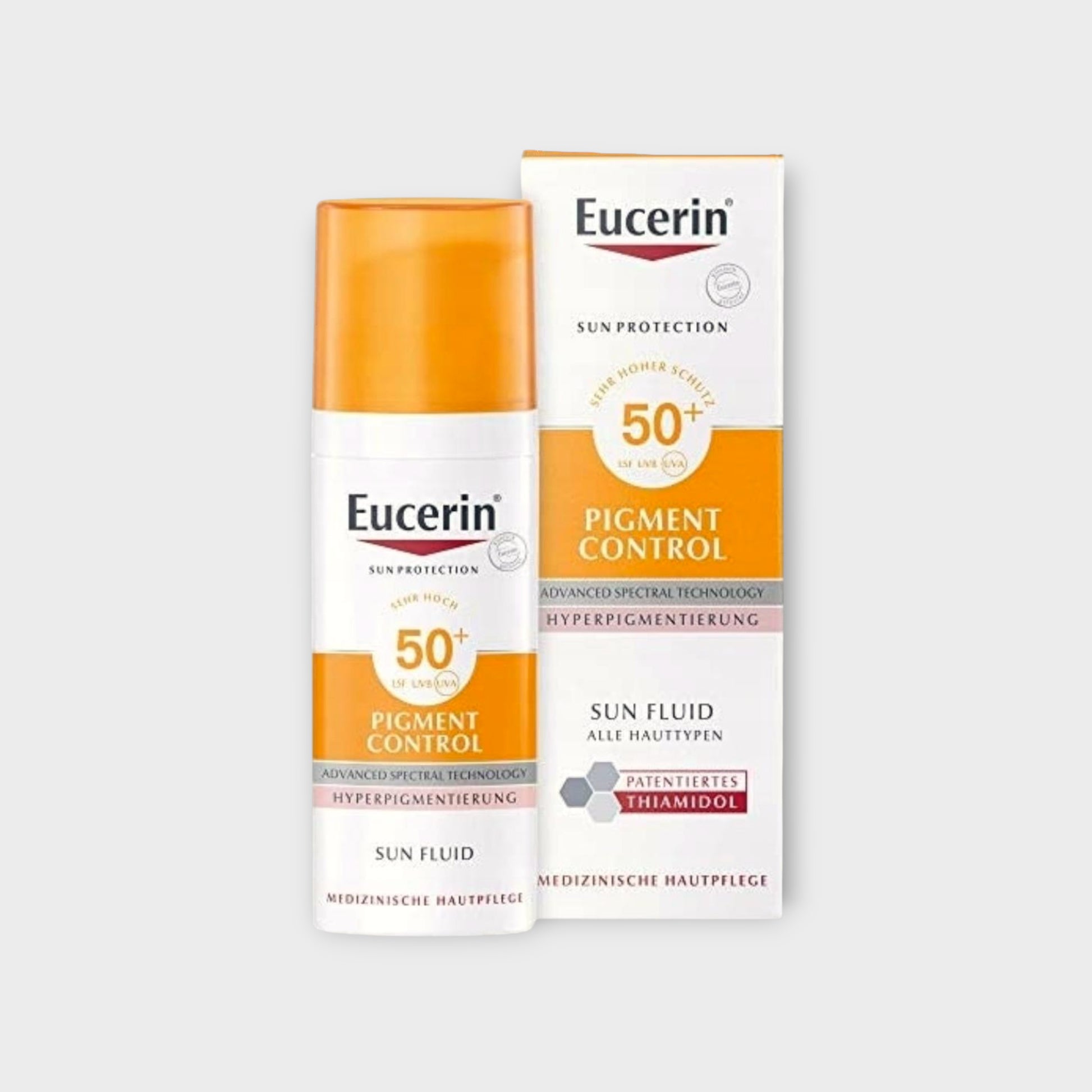 eucerin sun pigment control, fluid przeciwsłoneczny na przebarwienia