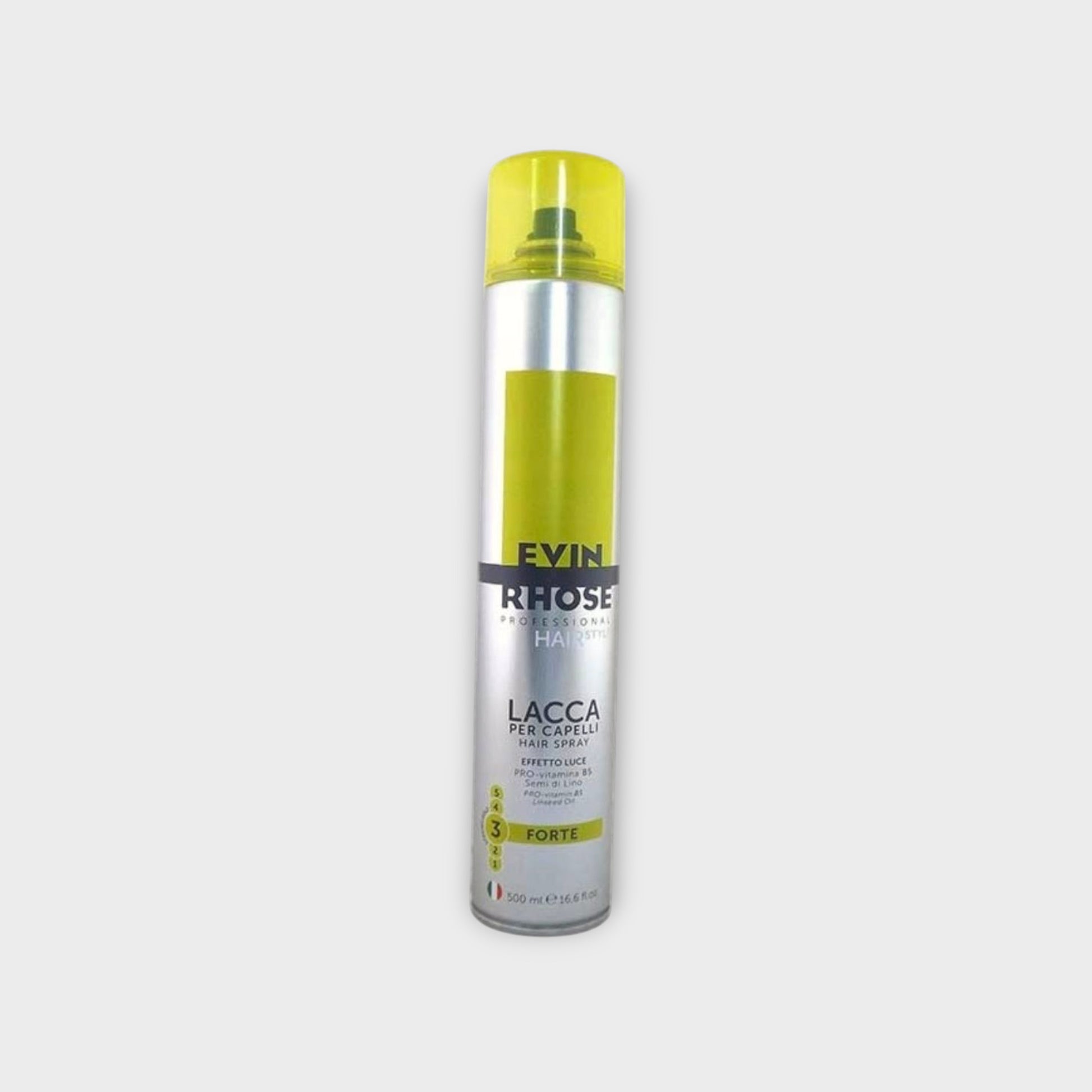 Evin Rhose lakier do włosów Forte Hold mocny 500ml