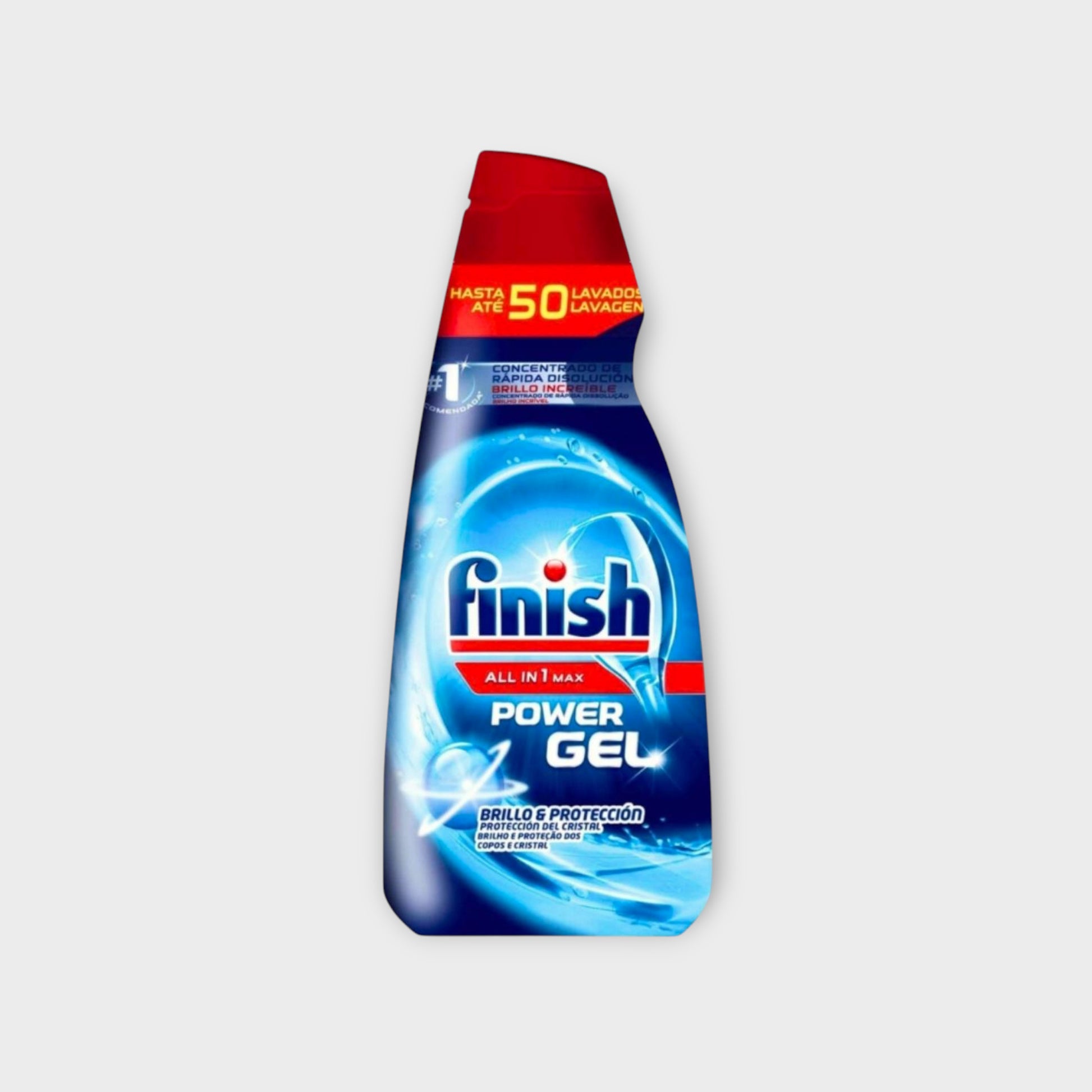 finish power gel brillo & protection, żel do zmywarki 1l
