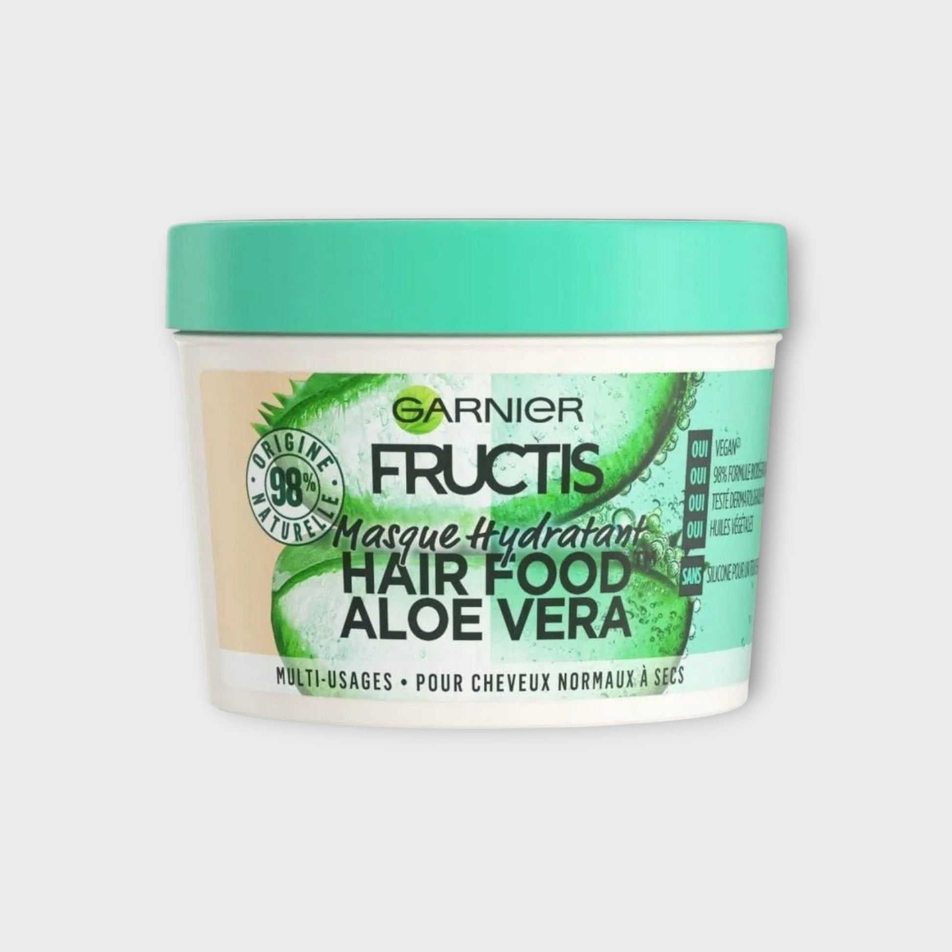 Maseczka Garnier Fructis Aloe Vera 250ml, nawilżająca do włosów z aloesem