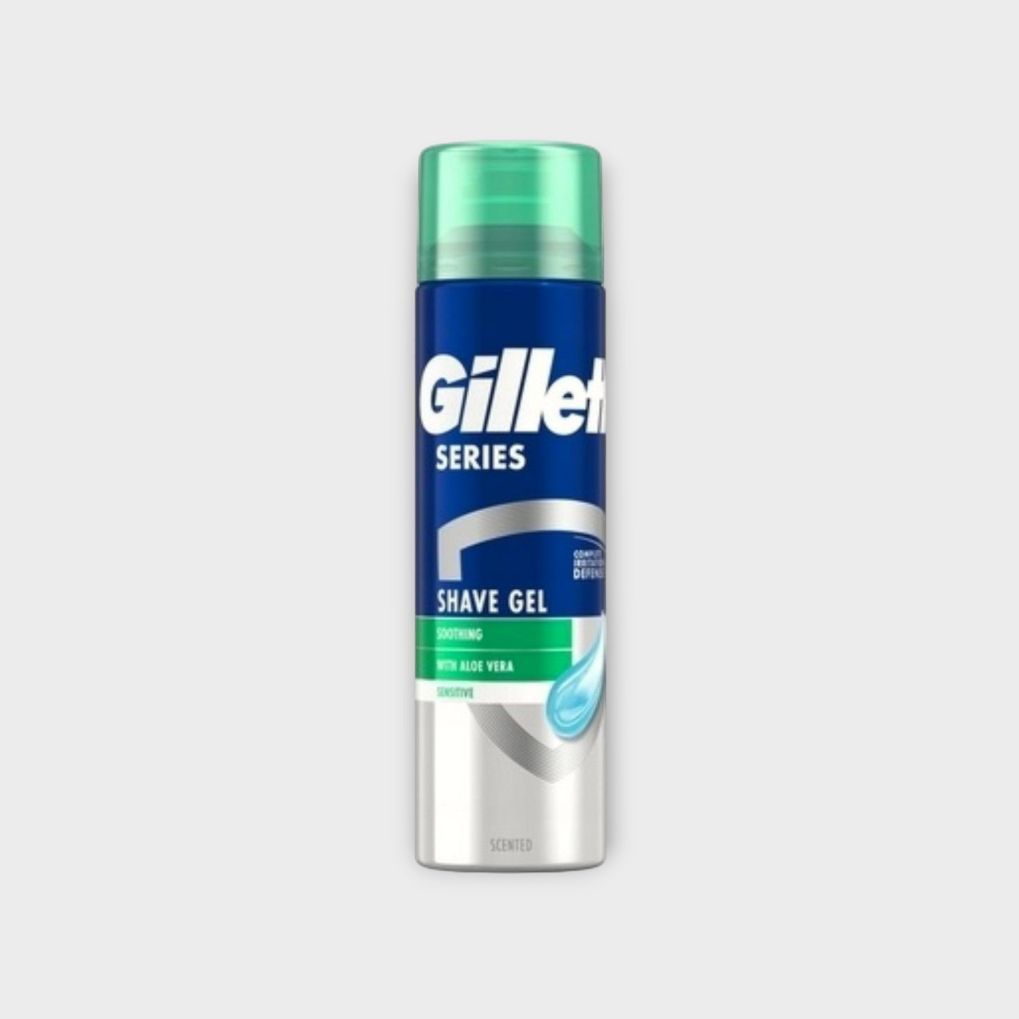 Żel do golenia Gillette Series Sensitive Aloes, 200 ml dla mężczyzn