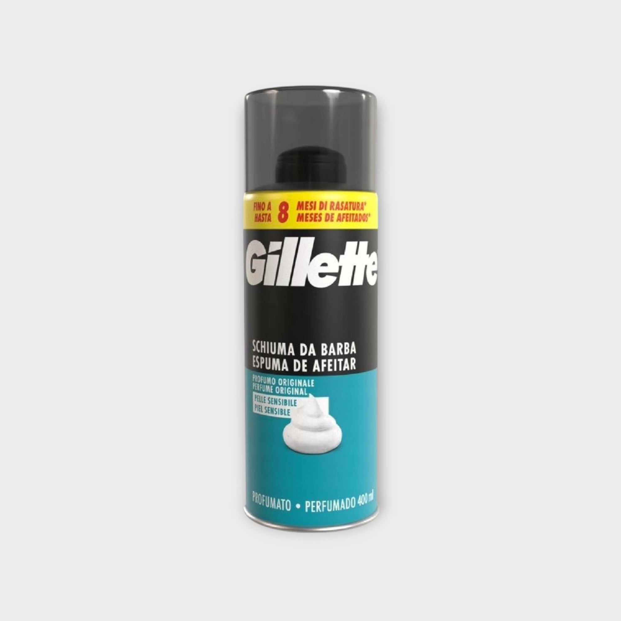 gillette shave foam sensitive, pianka do golenia 400 ml
