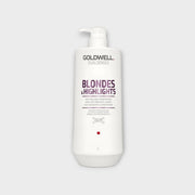 Goldwell Blondes & Highlights Anti-Yellow Conditioner 1000 ml - Przeciw Żółknięciu Włosów