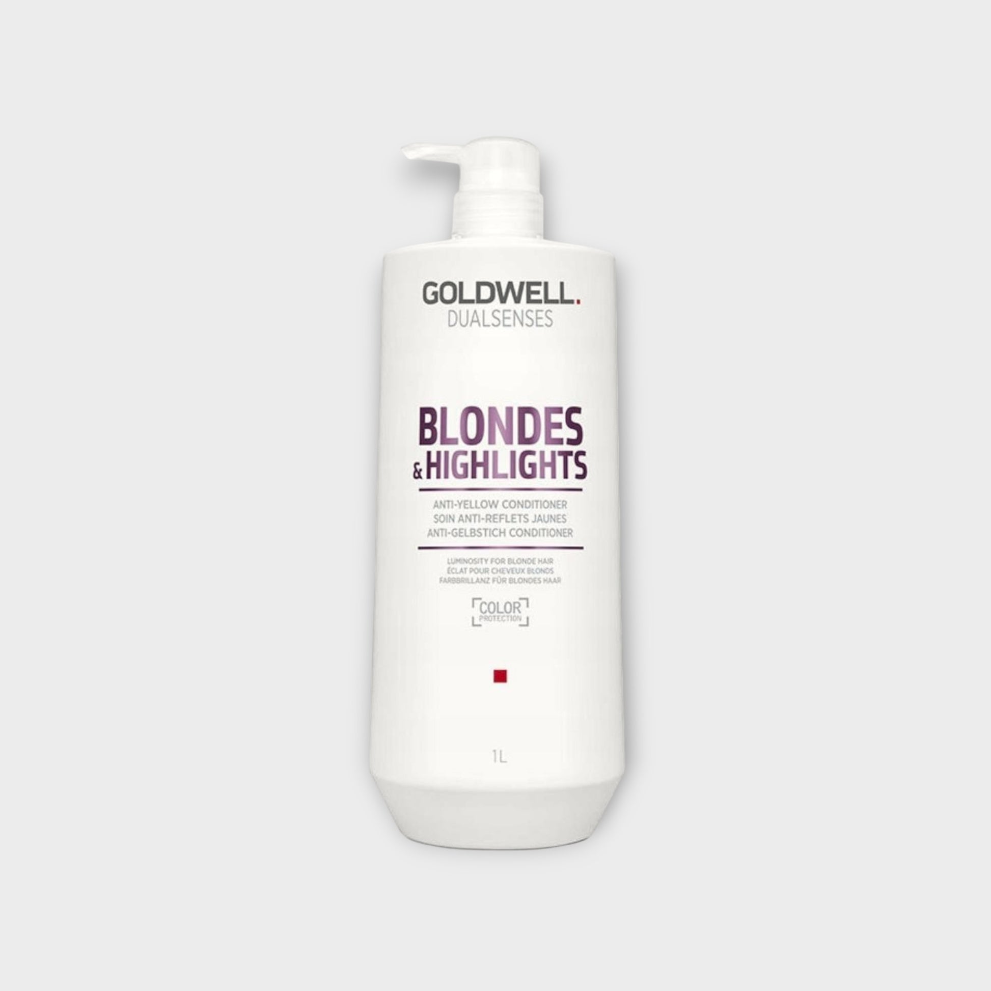 Goldwell Blondes & Highlights Anti-Yellow Conditioner 1000 ml - Przeciw Żółknięciu Włosów