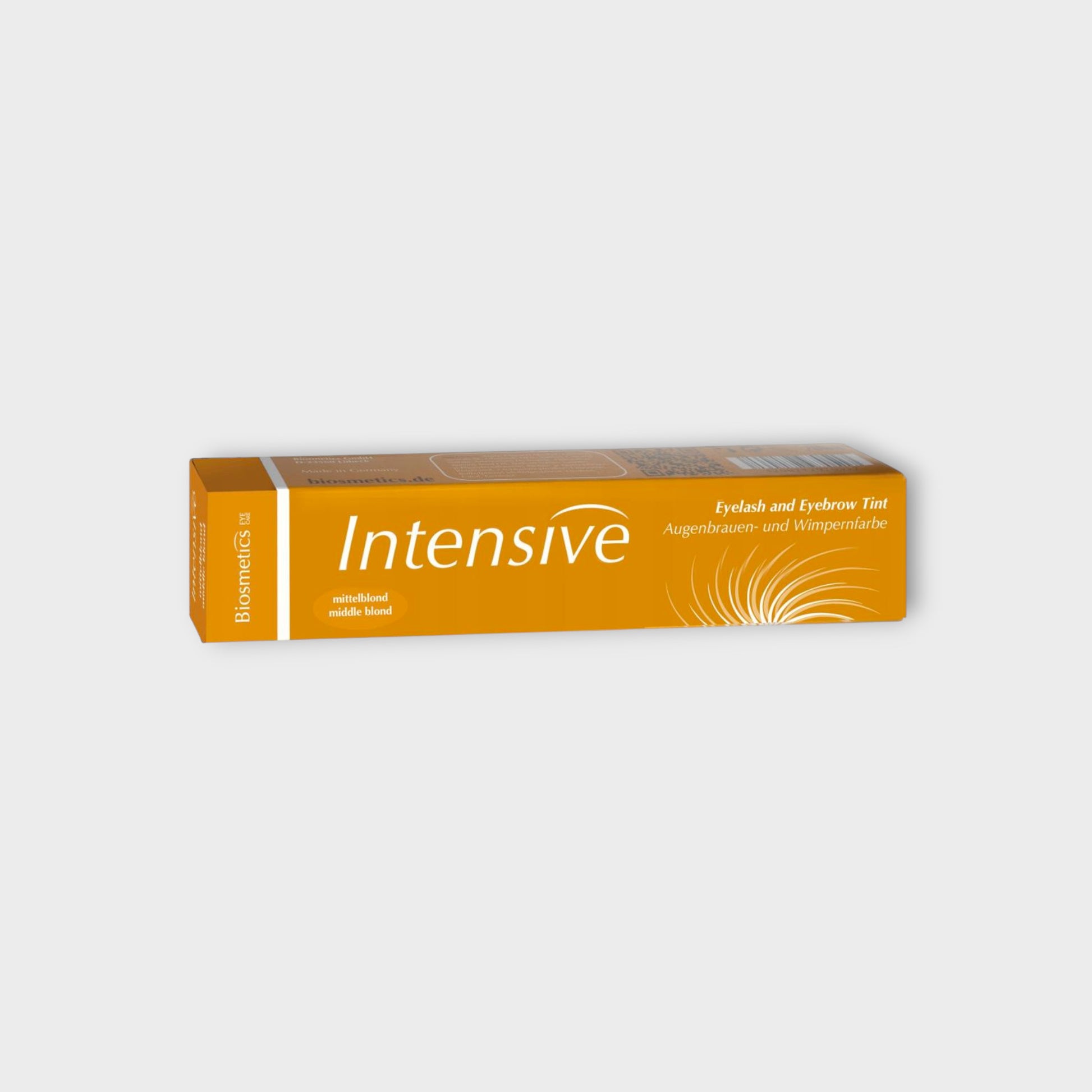 Biosmetics Intensive Middle Blond Henna - Farba do brwi i rzęs, średni blond, 20 ml